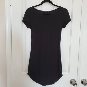 Black Bodycon Tshirt Dress